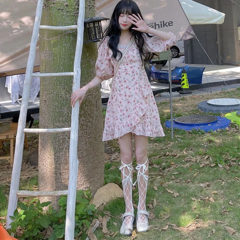 Платья для женщин со складками Мини Повседневные Вечерние одежда женская летняя