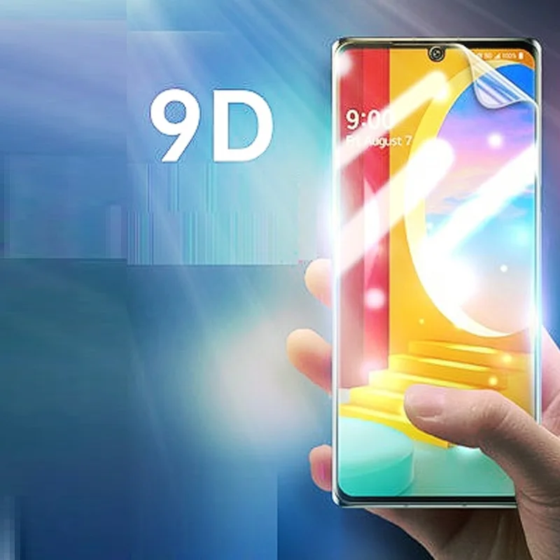 Защитная пленка для телефона LG Q Stylo 4 G8 G7 G6 G5 SE Гидрогелевая экрана Q60 Q9 Q8 Q7 9H не