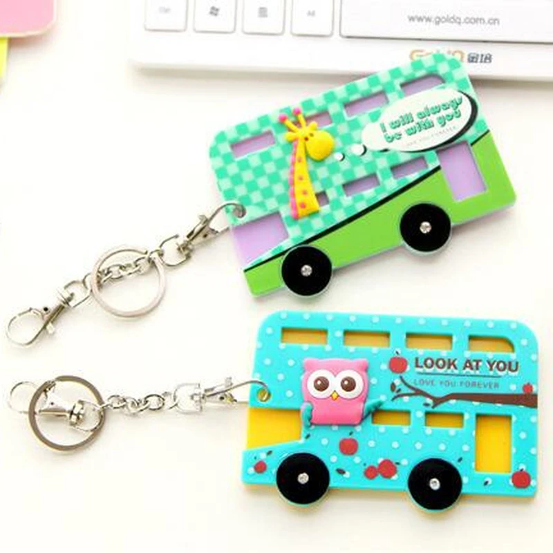 

Cartoon Animals Giraffe Student Nurse Worker Card Cover Bus Bank ID Card Case Silicone Badge Holder School Office Supplies