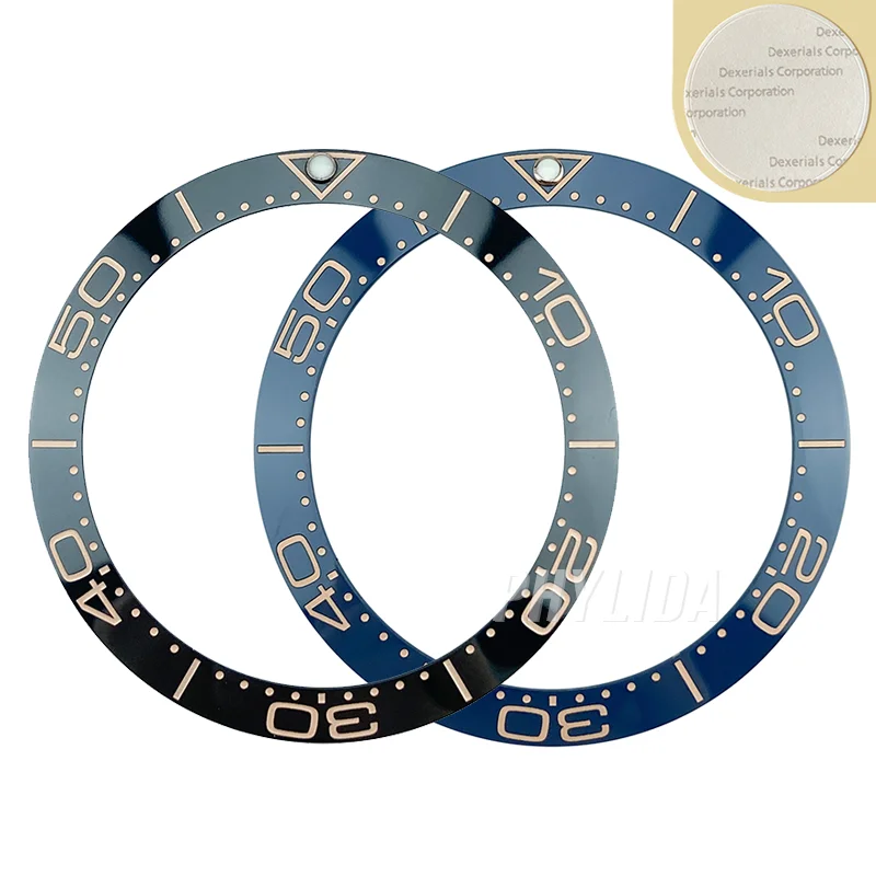 Новинка 38 мм керамическая вставка в рамку для мужских часов SKX007 SKX009 Sea master