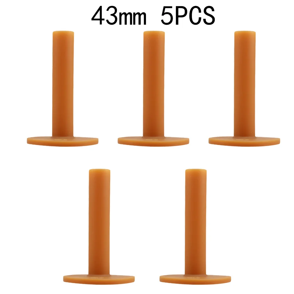 

43-83mm Golf Tees Holder Black Driving Hitting Kit Practice Mat Rubber