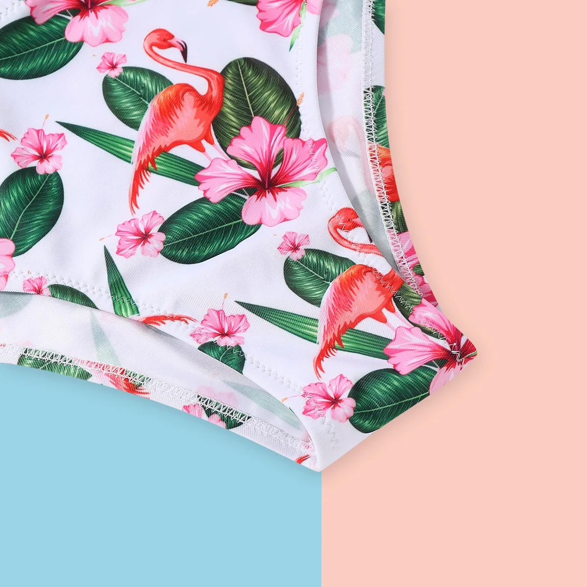 

Parent-Child Swimsuit Bikini Mother and Daughter bathing suits two piece swimsuit for women girl