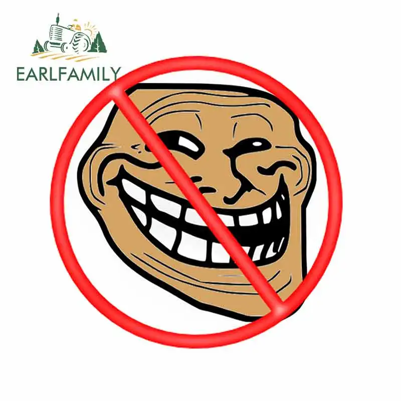 EARLFAMILY 13 см x для Troll Trollbusters Emma Watson Meme лицевая машина бампер Окно Наклейки Мода