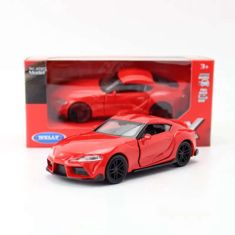 Welly литая металлическая модель масштаб 1:36 Toyota Supra супер игрушечная Гоночная