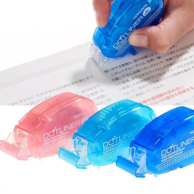 

4 Pcs / Pack 6mmx8m Double-sided Adhesive Tape Roller Permanent Adhesive Coating Machine Tape Dispenser Can Be Added