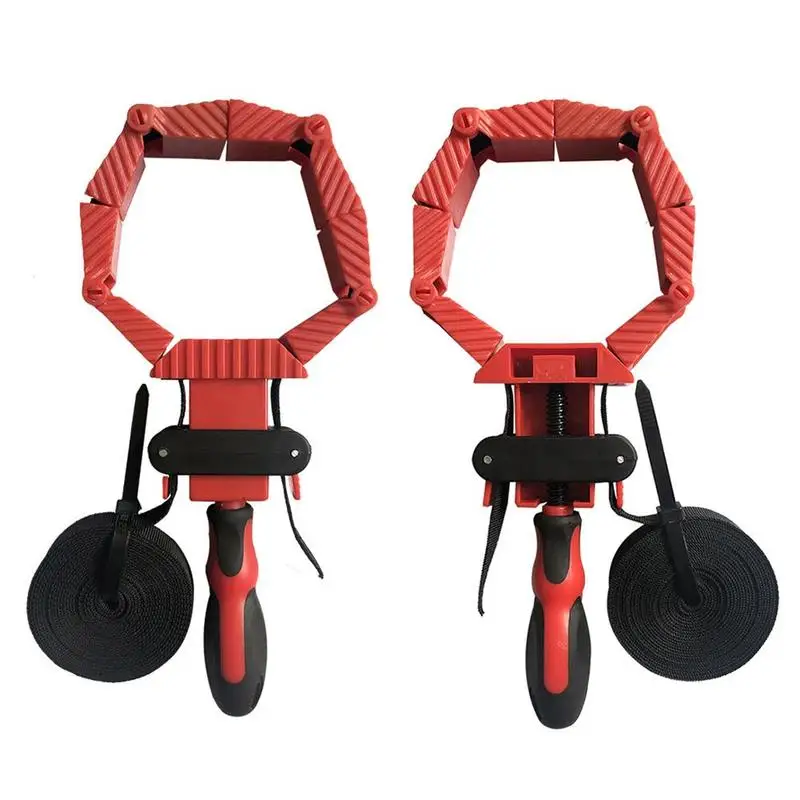 

Multi-Angle Woodwork Clamping Tool With Anti-slip Handle For Home Multi-Function Binding Nylon Belt Clamp Polygons Angle Clip