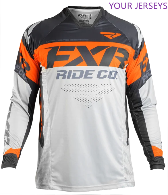 

NEW FXR Motocross Shirt Motorcycle Jacket Off-road T-shirt Ride Bicycle Long-sleeve Jersey Moto Jaqueta FXR FXR DH MTB