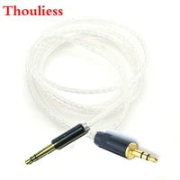 thouliess 7n silver plated 3 5mm 8 cores headphone upgraded cable for h9 h8 h7 h6 studio solo3 2 laz100x100aap ah mm400 msr7