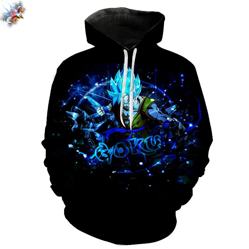 

New Spring And Autumn Fashion New Men's Hoodie Anime 3D Printing Wukong Men's and Women's Casual Sweater Oversized T-Shirt Thin