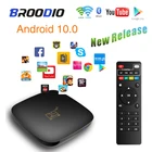 Приставка Смарт-ТВ D9, Android 10,0, 4K, 1080P, H.265, 4 ядра, 2,4 ГГц, 5 ГГц, Wi-Fi, Bluetooth