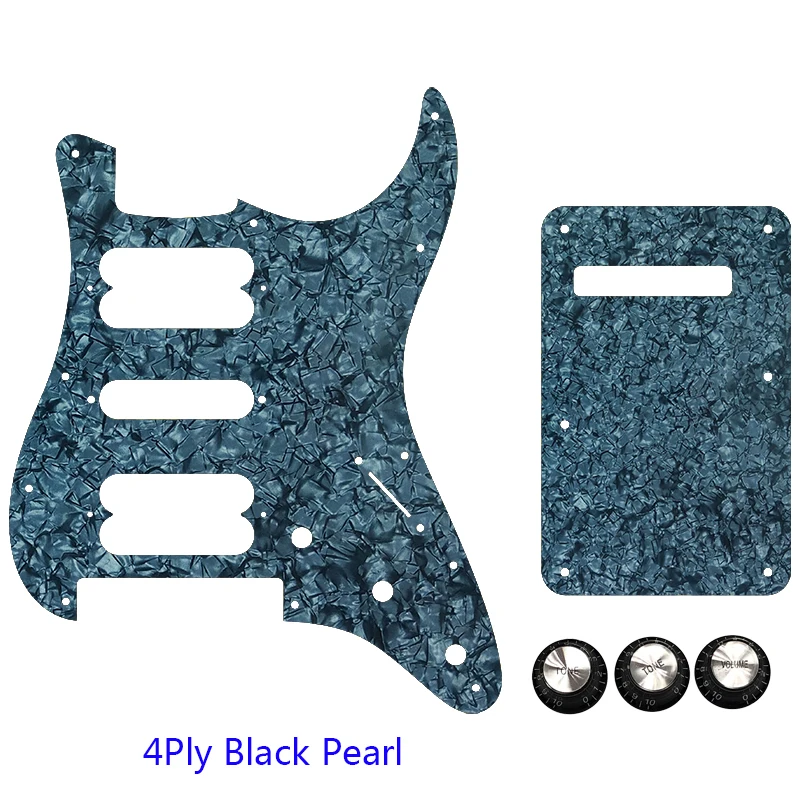 Накладки для гитары и 11 винтов брызговиков Floyd Rose Bridge Cut с HSH пикапами задней