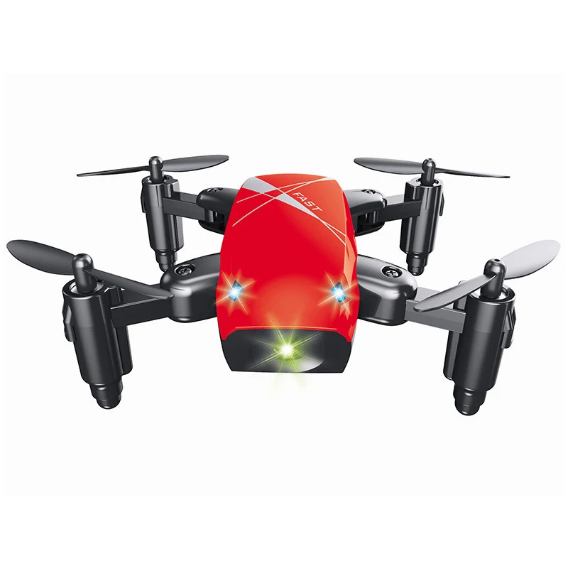 

S9 Mini Unmanned Aerial Vehicle Folding Four-axis Aircraft Pressure Set High Remote Control Children's Toy Airplane