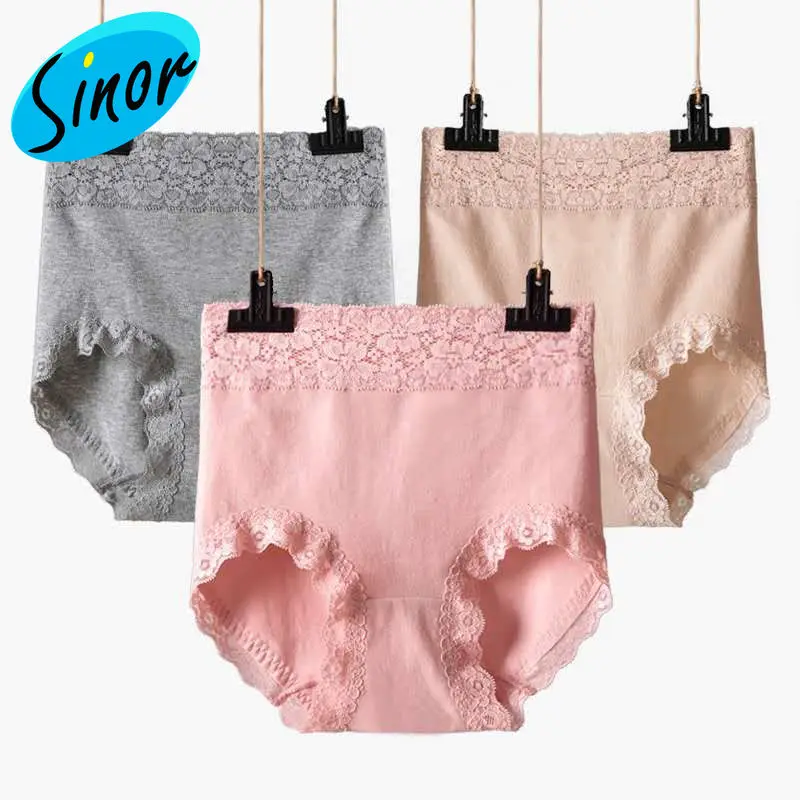 [Низкая цена] [производитель] женское нижнее белье с высокой талией хлопковые