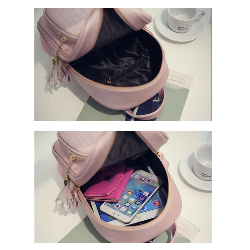 Модный женский рюкзак Молодежные кожаные рюкзаки высокого качества для девочек