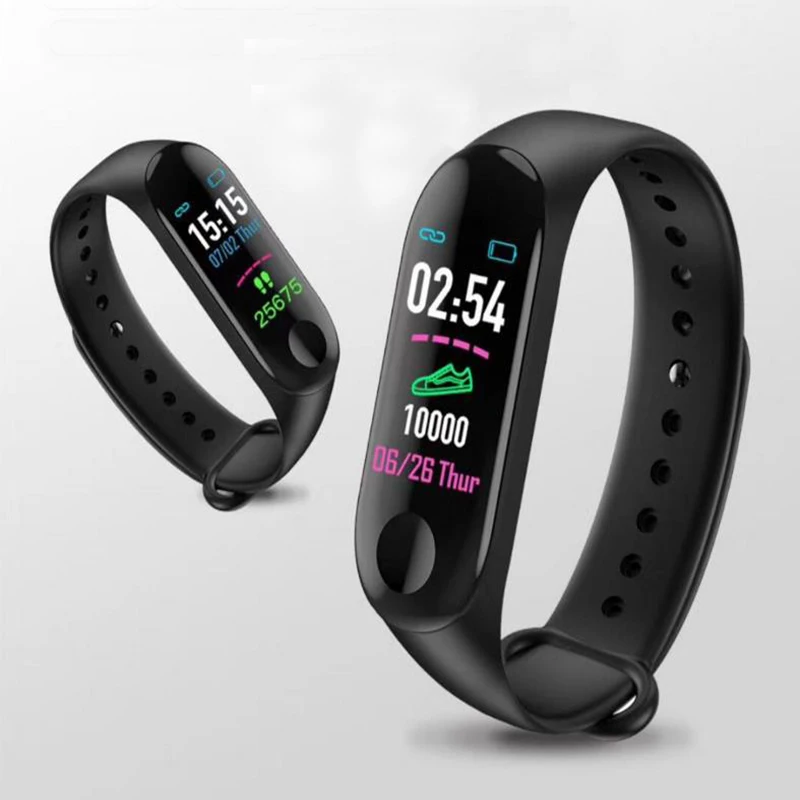 Фитнес браслет кровяное давление Открытый IPS экран монитор сердечного ритма