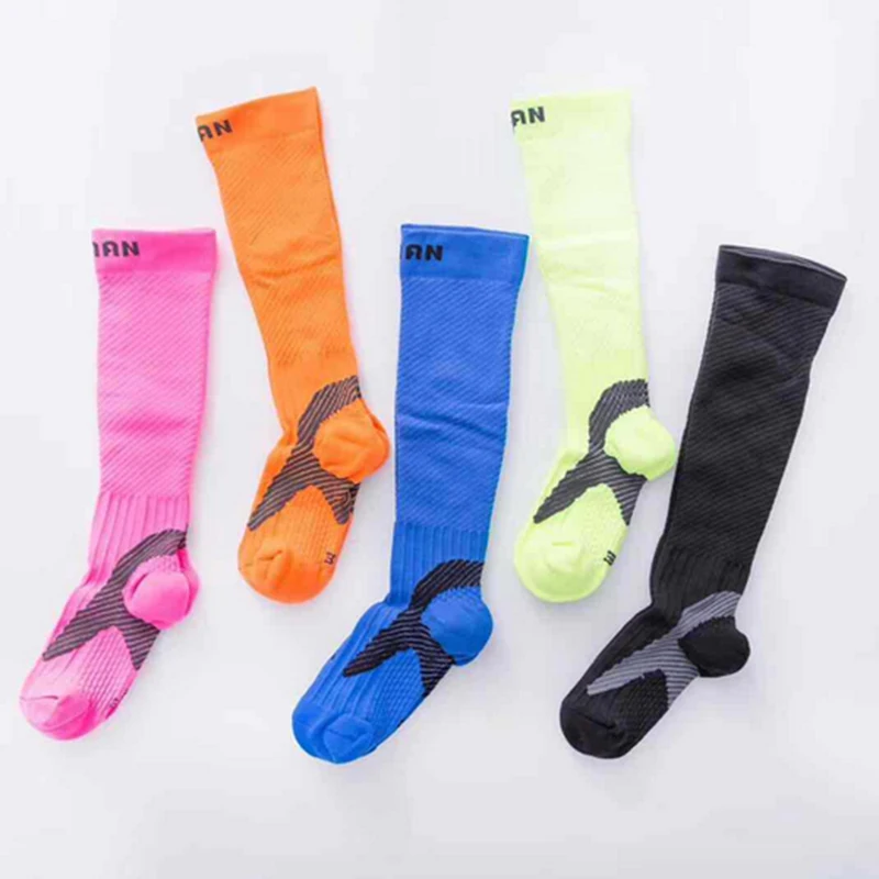 

Professional Running Marathon Cycling Socks Basketball Football Sports Stockings Calf Leg Sleeve Shin Splints Compression Socks