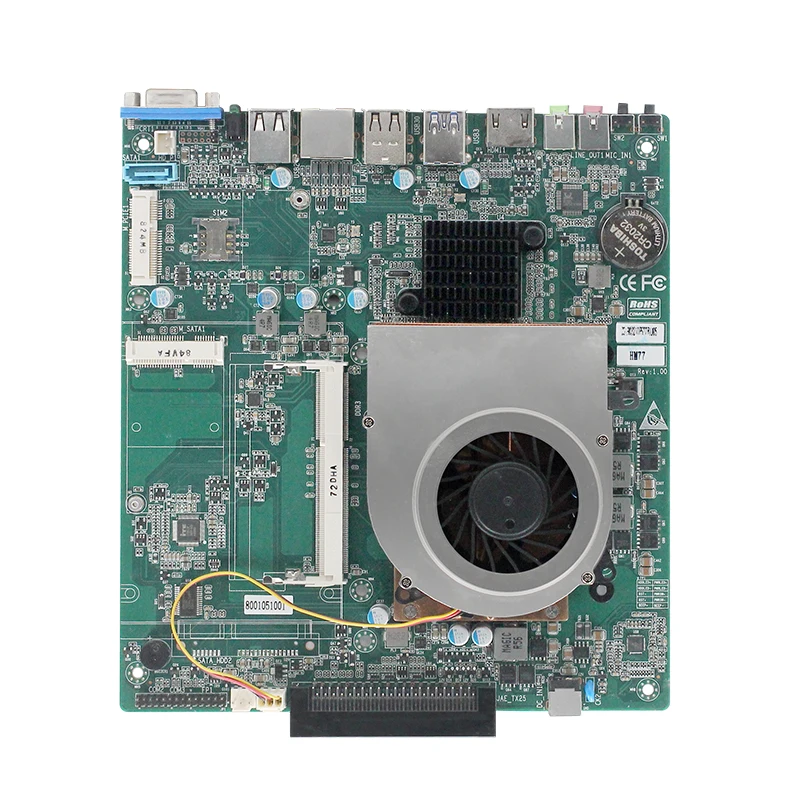 Intel Socket G3 Mobile Sandy/Ivy мост i7/i5/i3 QM77/HM77 ddr3 usb 3 0 OPS материнская плата|Промышленные