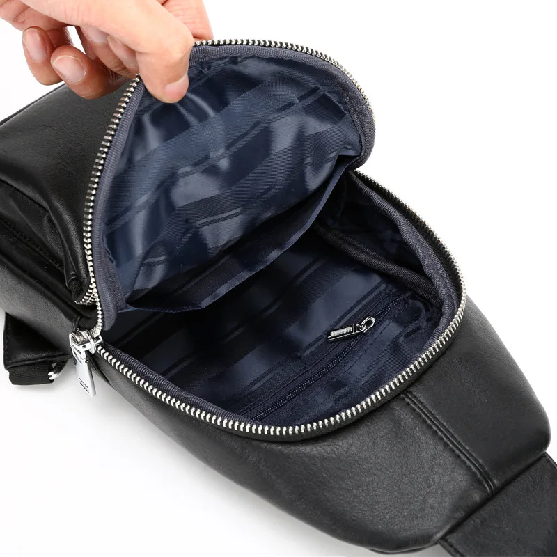 

Men's Chest Bag New Fashion Shoulder Bag Casual Cross body Bag Water-proof Male Travel Bag Big Capacity Handbag Messenger Bag
