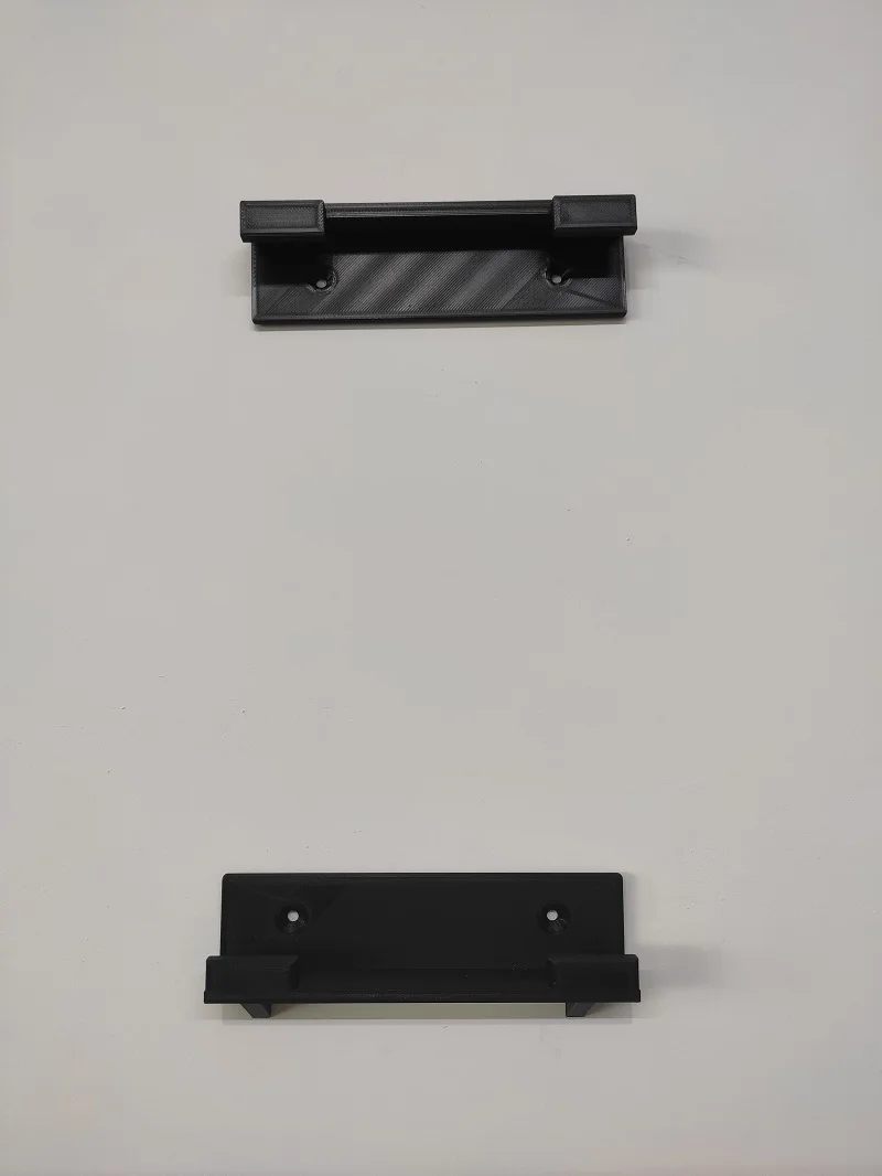 Black Wall Pro Нижняя стойка для стола, настольная подставка, настенное крепление для PS4 Pro, тонкая игровая консоль, подвесной пластиковый фиксированный кронштейн с 3D принтом - Цвет: Black Wall Pro