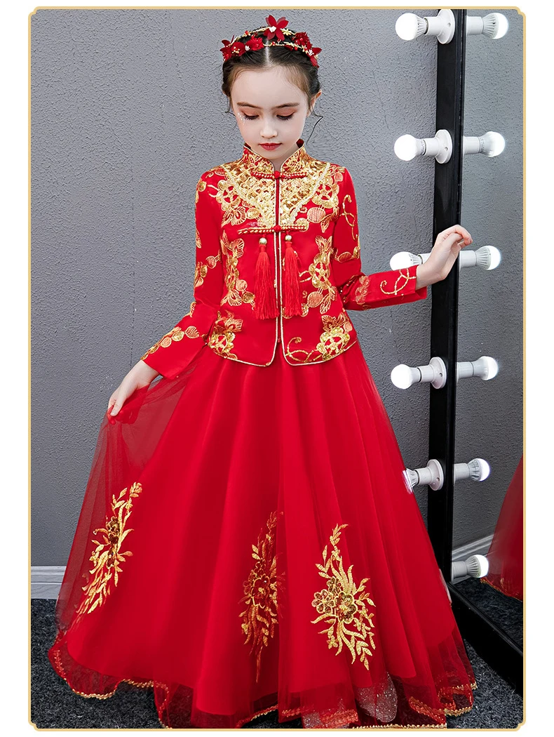 Платье принцессы для девочек элегантные вечерние туфли красоты платье с