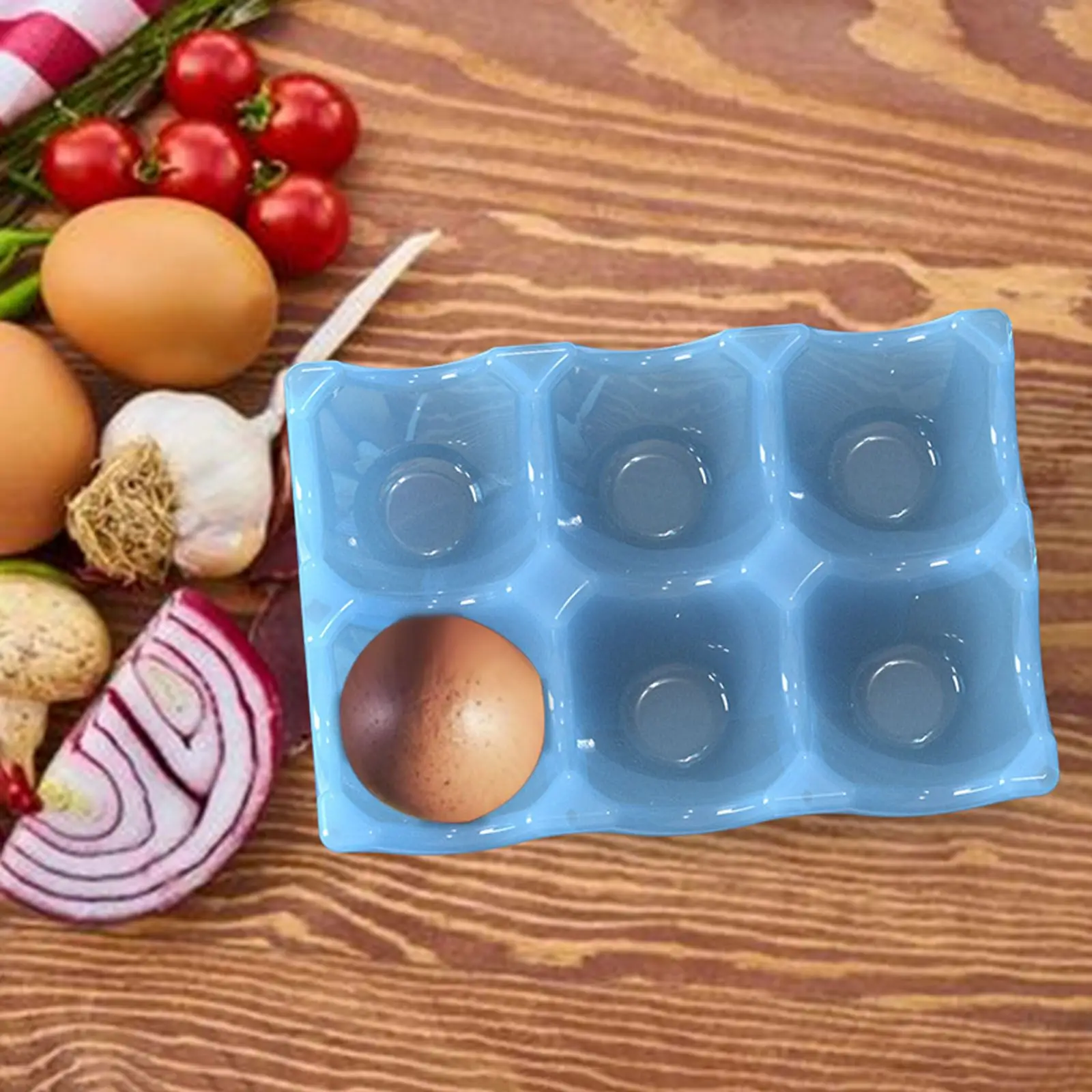 1 шт. подставка для яиц с 6 отверстиями Пластиковая форма поднос силиконовые формы