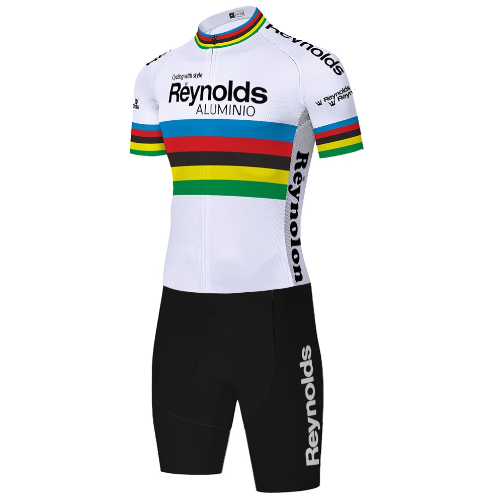 Цельный Рейнольдс Speedsuits рубашка с короткими рукавами классический скафандр