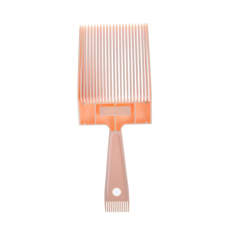 

1Pcs Beige/Black Color Flat Wide Tooth Hair Comb with Level Instrument Hairstyling Brush Scalp Tool Head Massager Hair Care