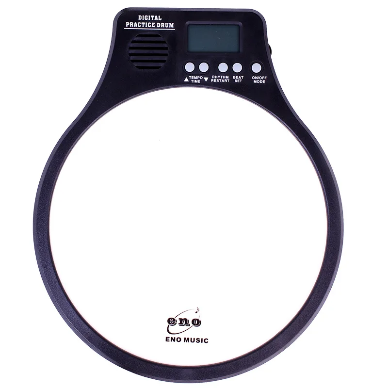 

Dumb Drum Pad Set with Stand Beginners Getting Started 12-inch Drum Set