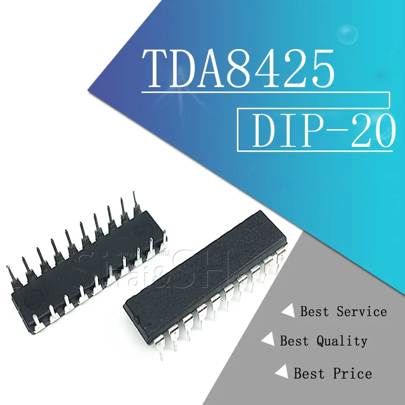 5 шт. TDA8425 TDA 8425 DIP-20 | Электронные компоненты и принадлежности