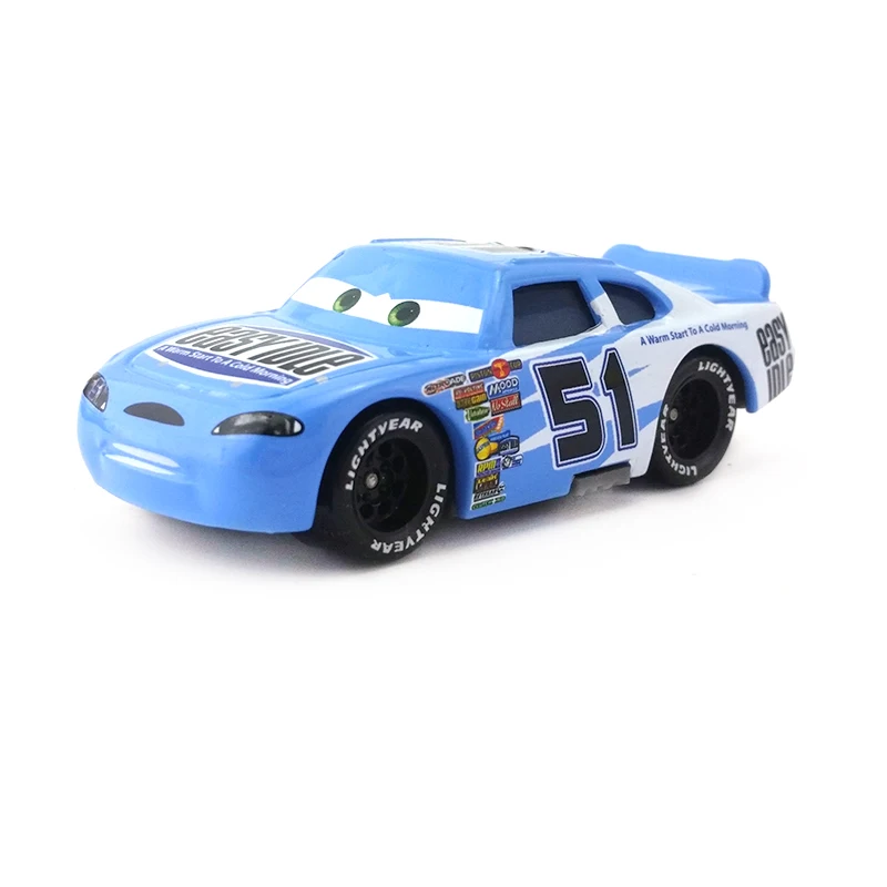 Disney Pixar Cars No.51 легкость холостого хода металлическая литая под давлением