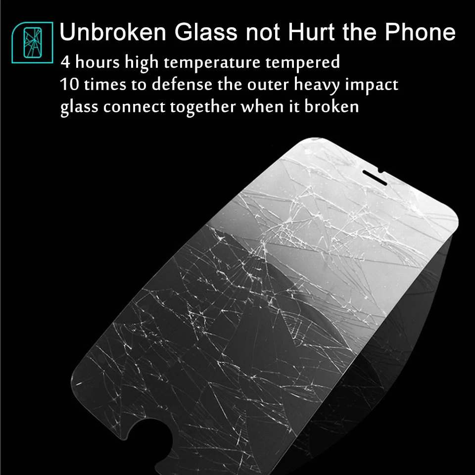3 шт 0,26 мм закаленное стекло для iPhone 11 Pro X XR 8 7 6 6s стекло протектор экрана для iPhone 11 7 8 Plus XS Max защитное стекло