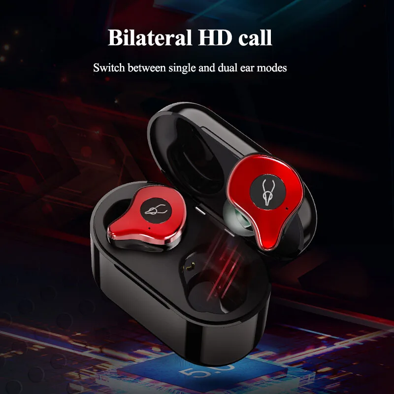 Sabbat наушники-вкладыши TWS с 5 0 функцией подавления шума спортивные наушники Bluetooth