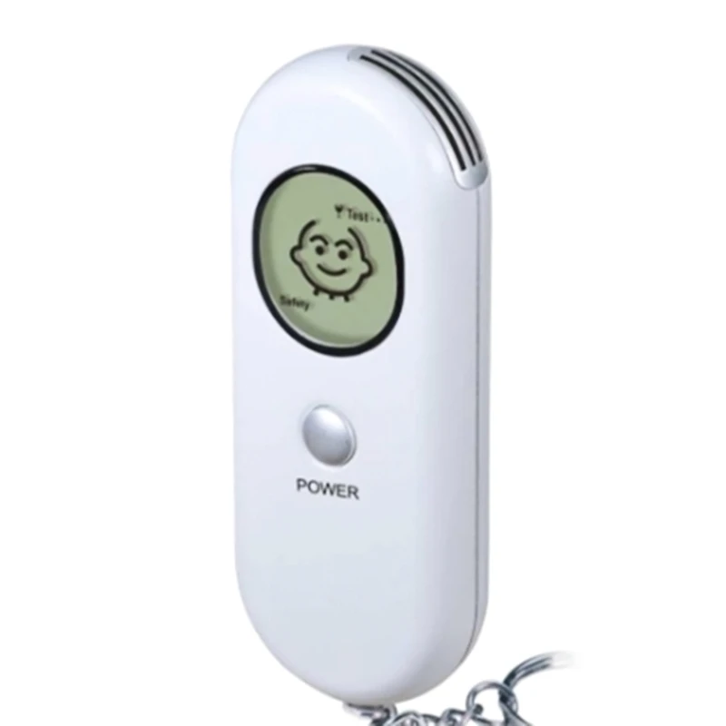 

Тестер алкоголя, полупроводниковый датчик брелок алкотестер, портативный светодиодный дисплей