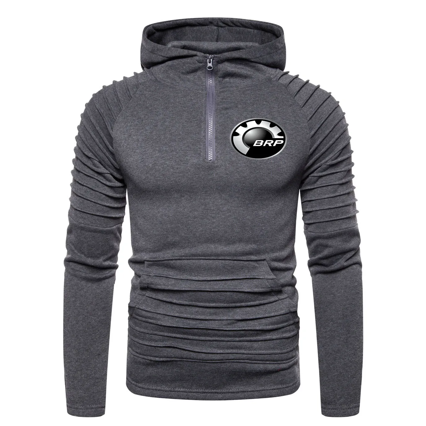 

2021 autumn and winter men's brand hoodie gym sports running training fitness bodybuilding sweatshirt men's slim jacket