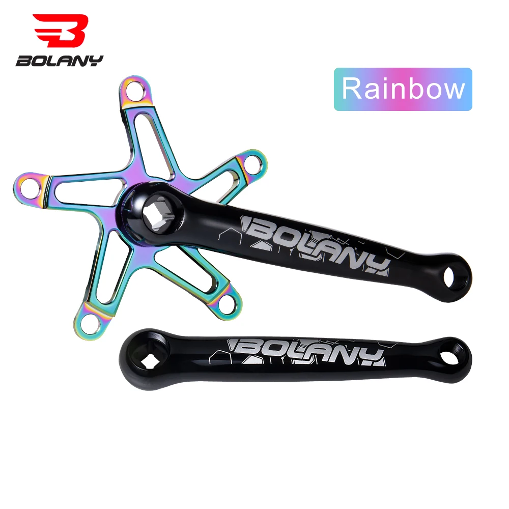 

Сверхлегкий складной велосипедный Кривошип BOLANY 130BCD 170 мм, квадратный Кривошип из алюминиевого сплава, детали для кривошипа велосипеда, аксе...