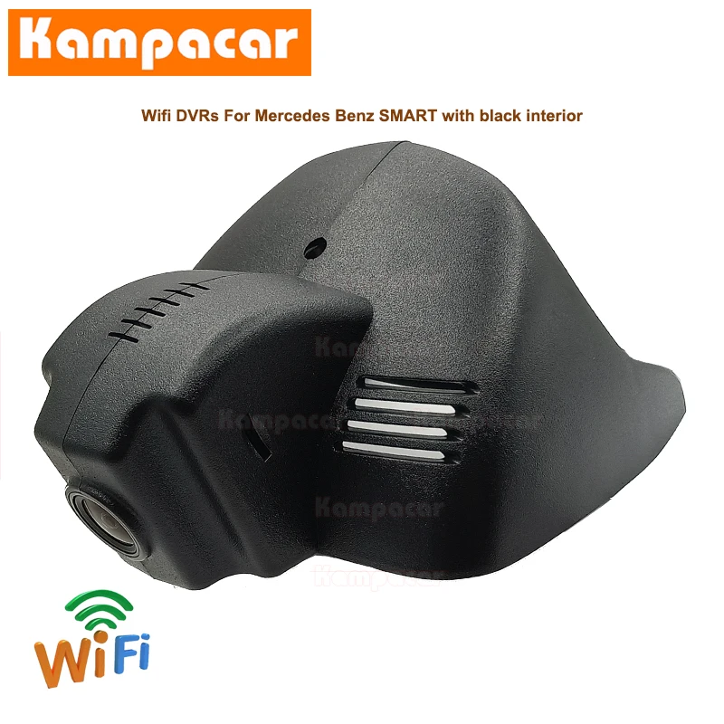 

Kampacar BZ01-C Wi-Fi Dash Cam Автомобильный видеорегистратор Камера для Mercedes Benz SMART Fortwo Forease Forrail концепция Кабриолет 453 450 J10