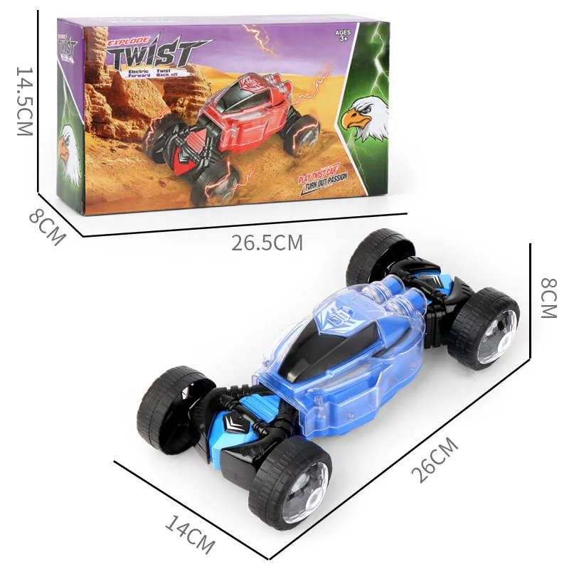 RC восхождение автомобиль трюк светодиодный игрушечный светильник звук