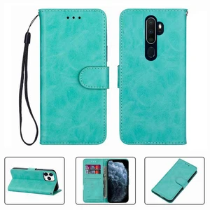 For OPPO A5 A9 (2020) CPH1941 CPH1931, CPH1959 CPH1943 Wallet Case High Quality Flip Leather Phone S