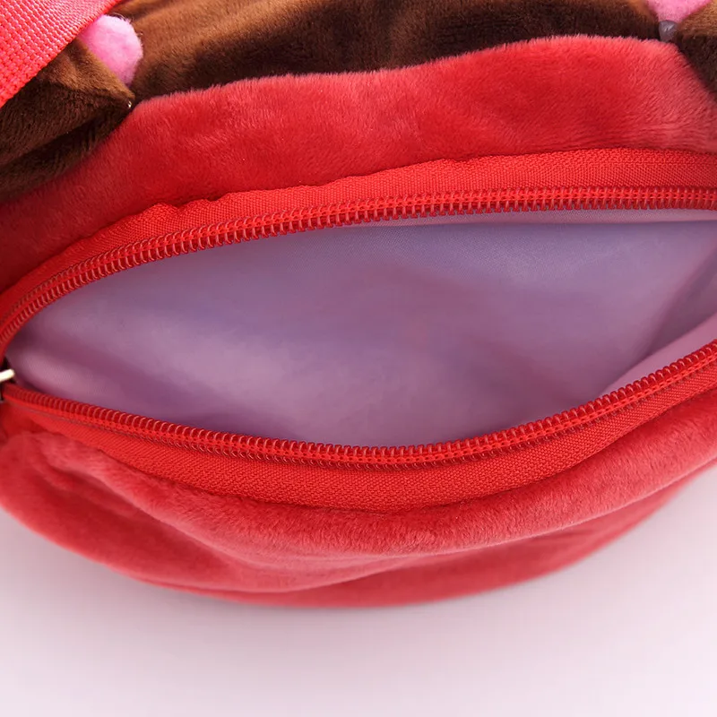 Plush Crossbody Shoulder Bag Daily Use Card Snacks Pouch Cellphone Holder Cute Cartoon Princess Doll Gift Girls Mini Travel Bag | Игрушки и