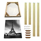 Фоторамка деревянная настенная рамка деревянная фото с изображением картины маслом холст для алмазной живописи Настенная картина Diy постер Прямая поставка