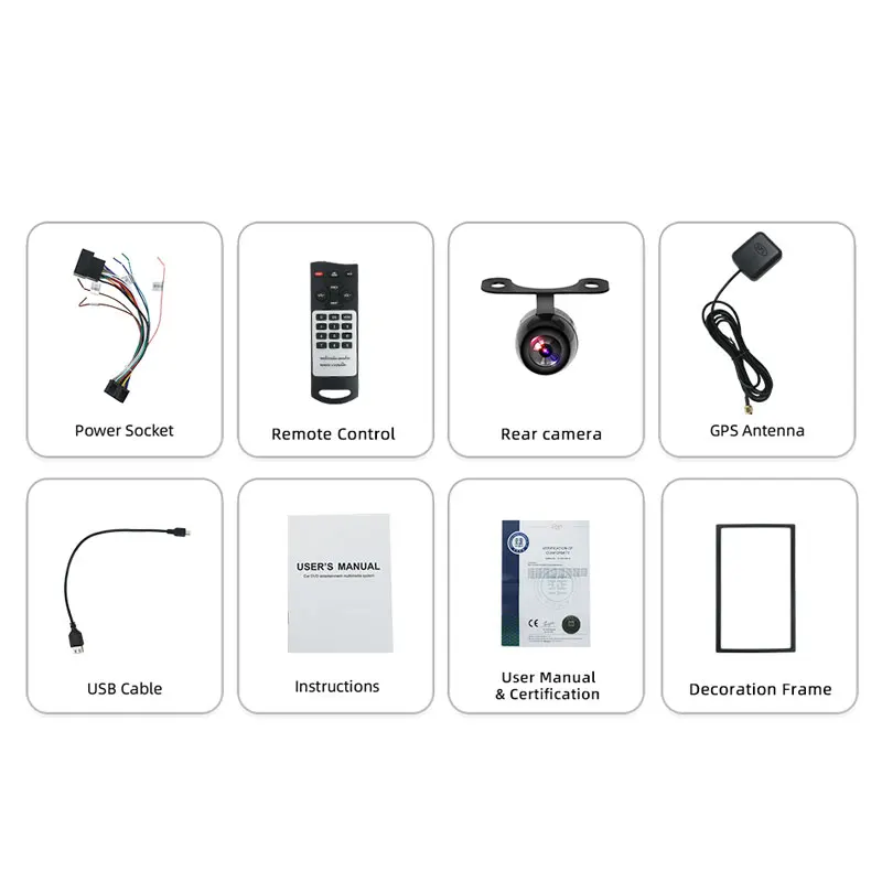 Автомагнитола Bosion 2 din мультимедийный DVD-проигрыватель Универсальная