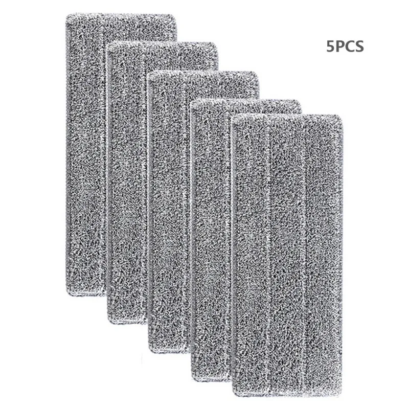 

Home Cleaning Tools Mop Cloth Practical Replacement Washable Microfiber Spray Head Household Cleaning Pad 20 Pcs A