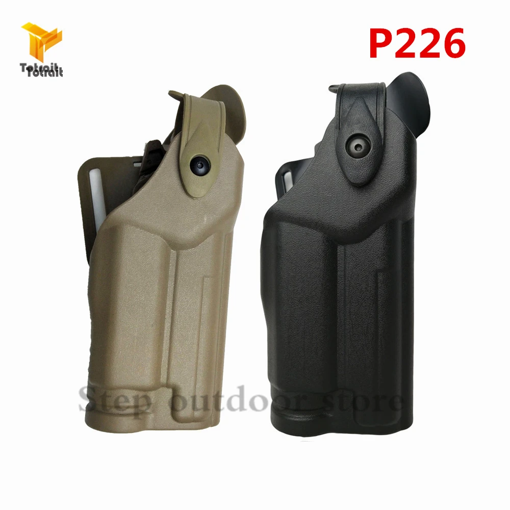 

TOtrait Military Tactical Airsoft P226 Waist Holster Tactical Holster Holster Polyurethane Airsoft With Flashlight