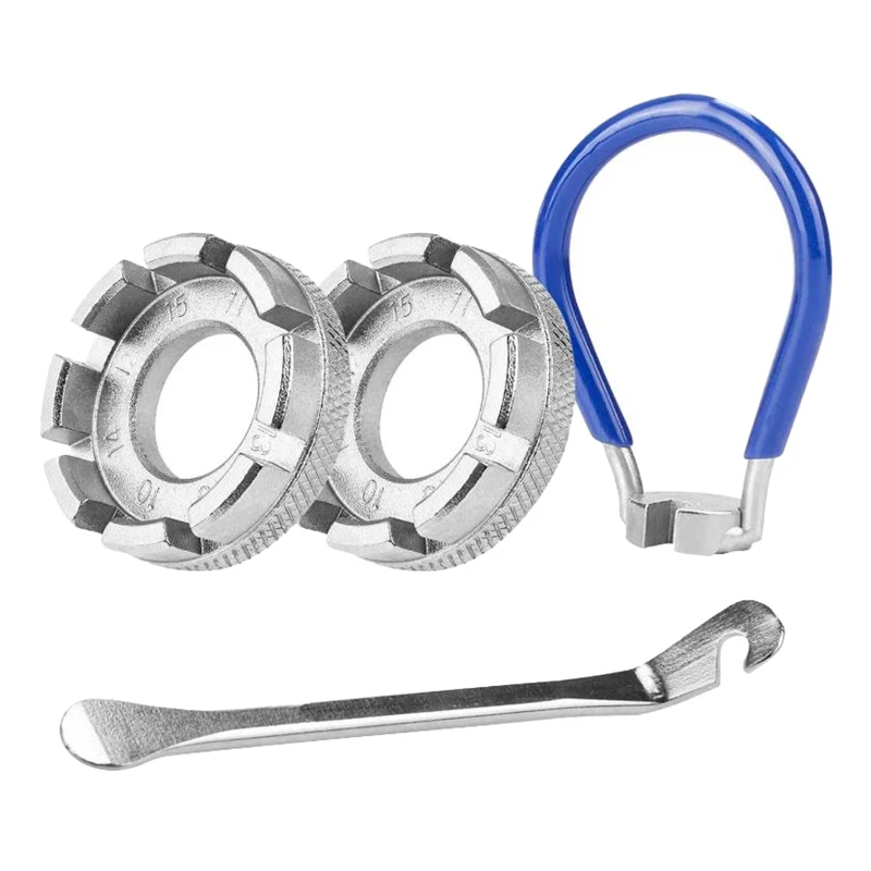 

4 Pack Bike Wheel Spokes Key,Bike Spoke Wrench Kit,Spoke Wrench,Bicycle Tools for Spokes,Bicycle Spoke Wrench Tool