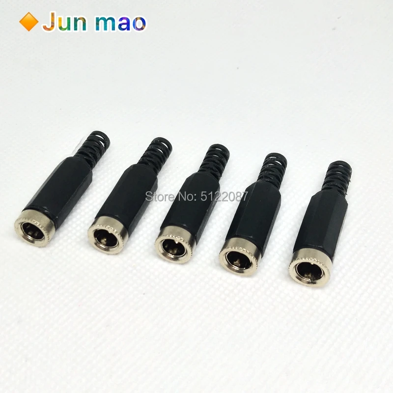 10pcs DC Power Jack Plugs Male / Female Socket Adapter Connectors 2.1mm x 5.5mm For DIY Projects Disassembly Plug | Обустройство дома