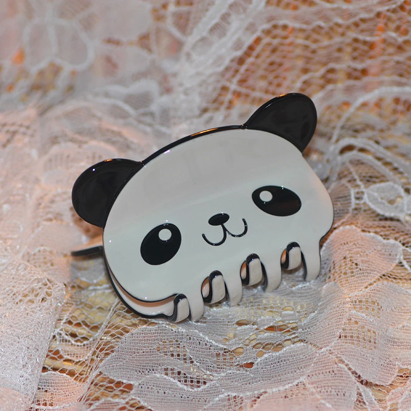 

Mi Dairy Brand Wholesale hair claws China panda hair claws sweet lovely headwear hair ornament for girls