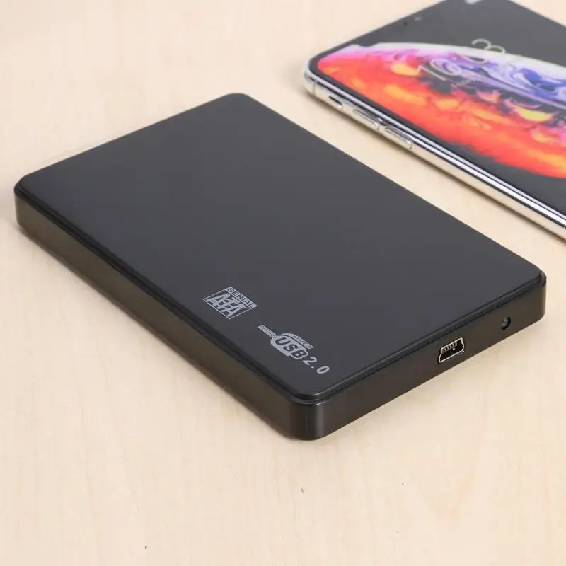 2," Корпус жесткого диска 2,5 дюймов корпус жесткого диска SATA USB2.0 Портативный SSD диск HDD коробка внешний жесткий диск корпус