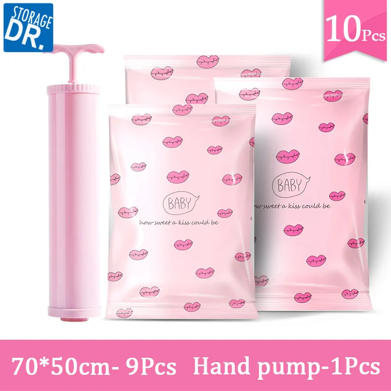 9 шт. пылезащитные компрессионные пакеты для одежды 70 х50|Сумки вещей| |