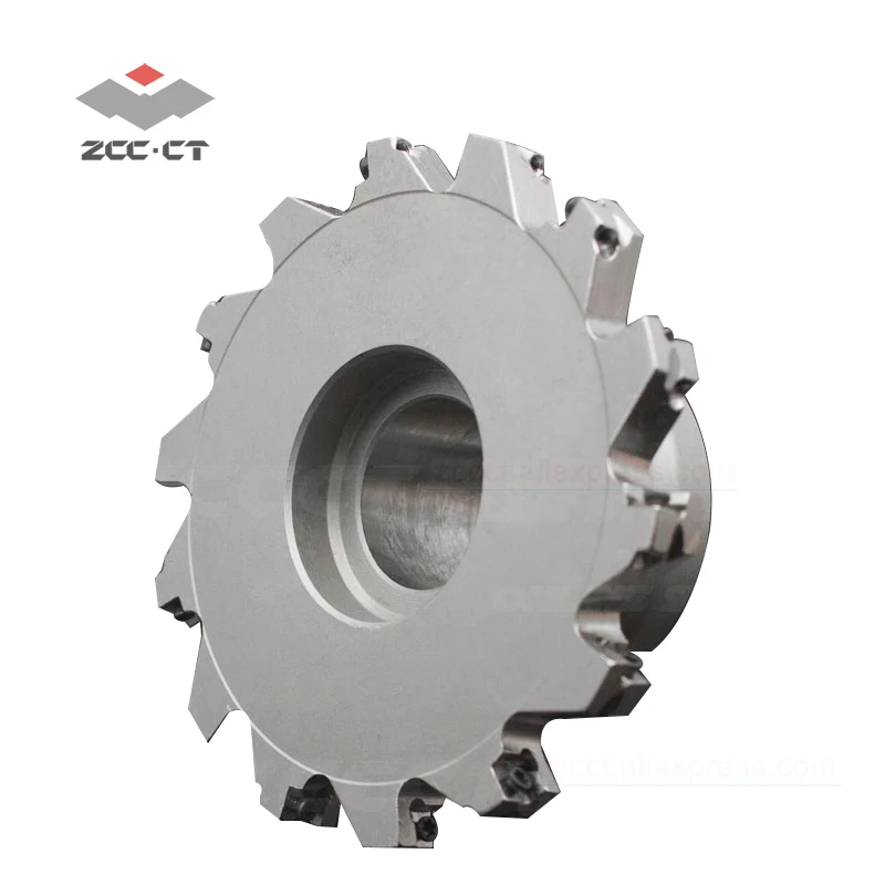 Фрезерный резак с разъемом ZCC фоторежущий инструмент держателем MPHT06 ЧПУ вставкой