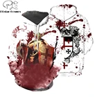 Толстовки на Хэллоуин Knights Templar 3D толстовки с принтом Толстовка МужскаяЖенская Повседневная Уличная толстовка на молнии sudadera hombre 01